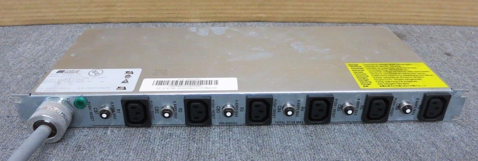 Computer Products CP278A PDE Power Distribution RackMount Strip