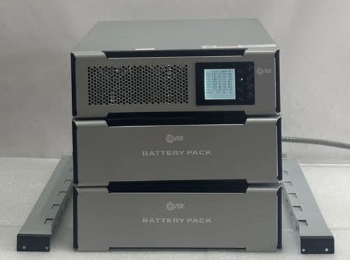 Cover PKX 3/3 10K UPS 10kVA/10kW 3-Phase On-Line Tower Rack with Battery Packs