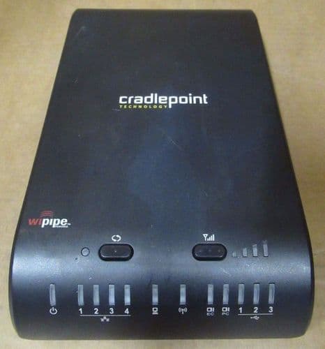 Cradlepoint 1200 Mobile Mission Critical Broadband Router 10/100/1000