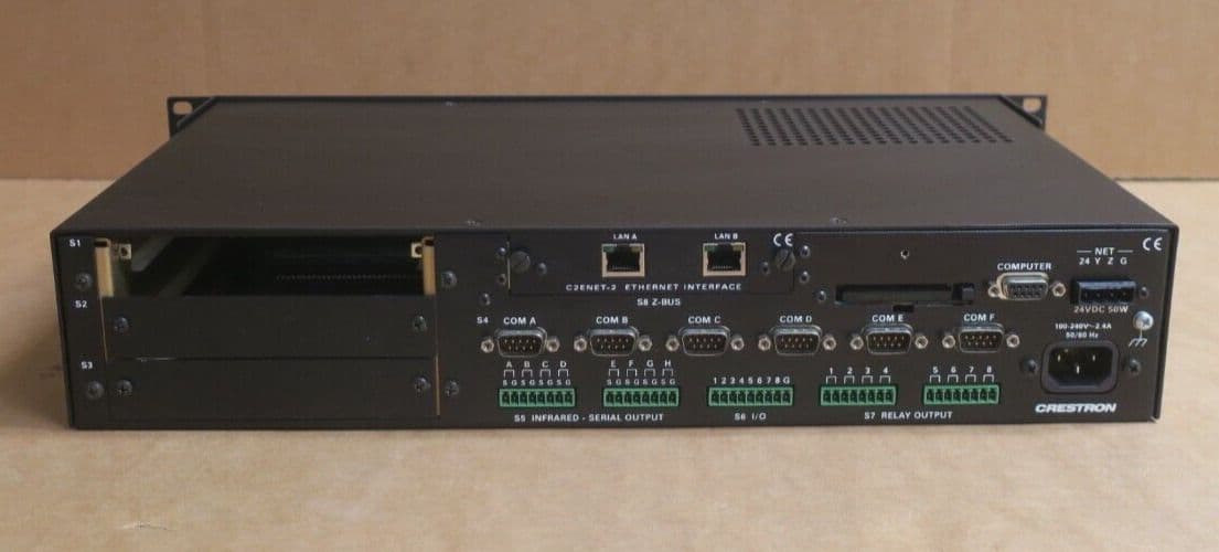 Crestron AV2 3-Slot Audio Visual Control Processor 6500064 6001376 1x ...