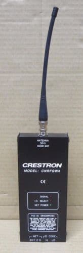 Crestron CNRFGWX 433.92MHz 1-Way RF Gateway Receiver