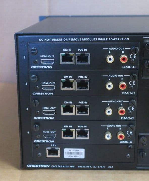 Crestron DM-MD8X8 8x8 High Definition Digital Media Switcher 6502146 ...