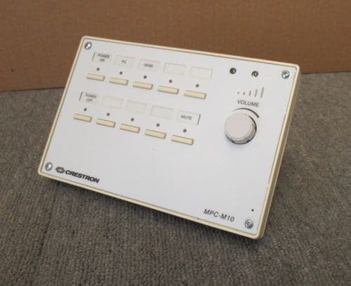 Crestron MPC-M10 Desk Mount Media Presentation Controller White