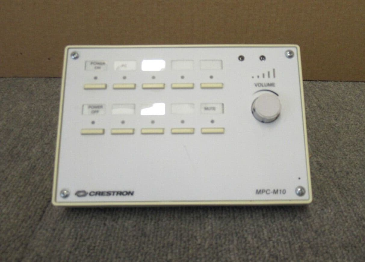 Crestron MPC-M10 Desk Mount Media Presentation Controller White