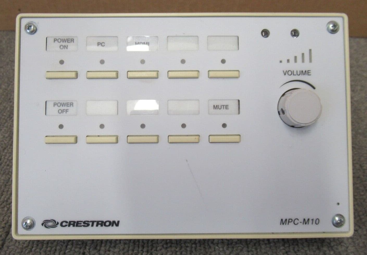 Crestron MPCM10 Desk Mount Media Presentation Controller White