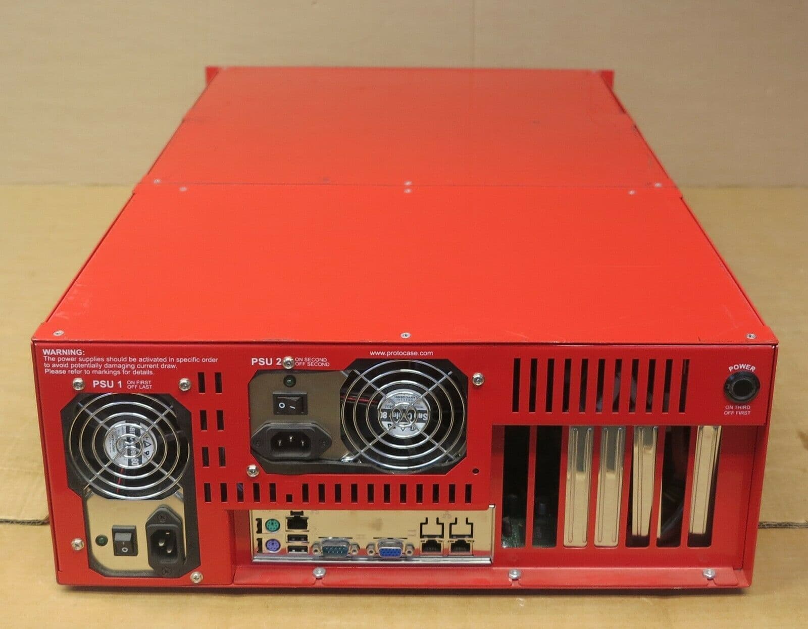 Custom 45 x 3 5" HDD BAYS 3U Rack Storage Array Chassis i3540 3 06GHz