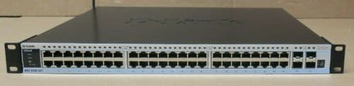 D-Link xStack DGS-3420-52T 48-Port Managed PoE 1GbE Switch + 4x 10GbE SFP+ Ports