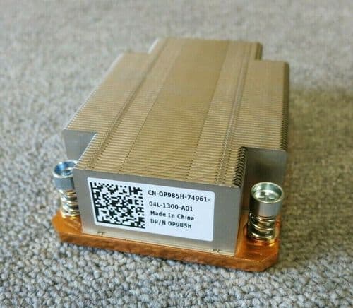 Dell 0P985H P985H PowerEdge M610 Blade Server CPU Heatsink