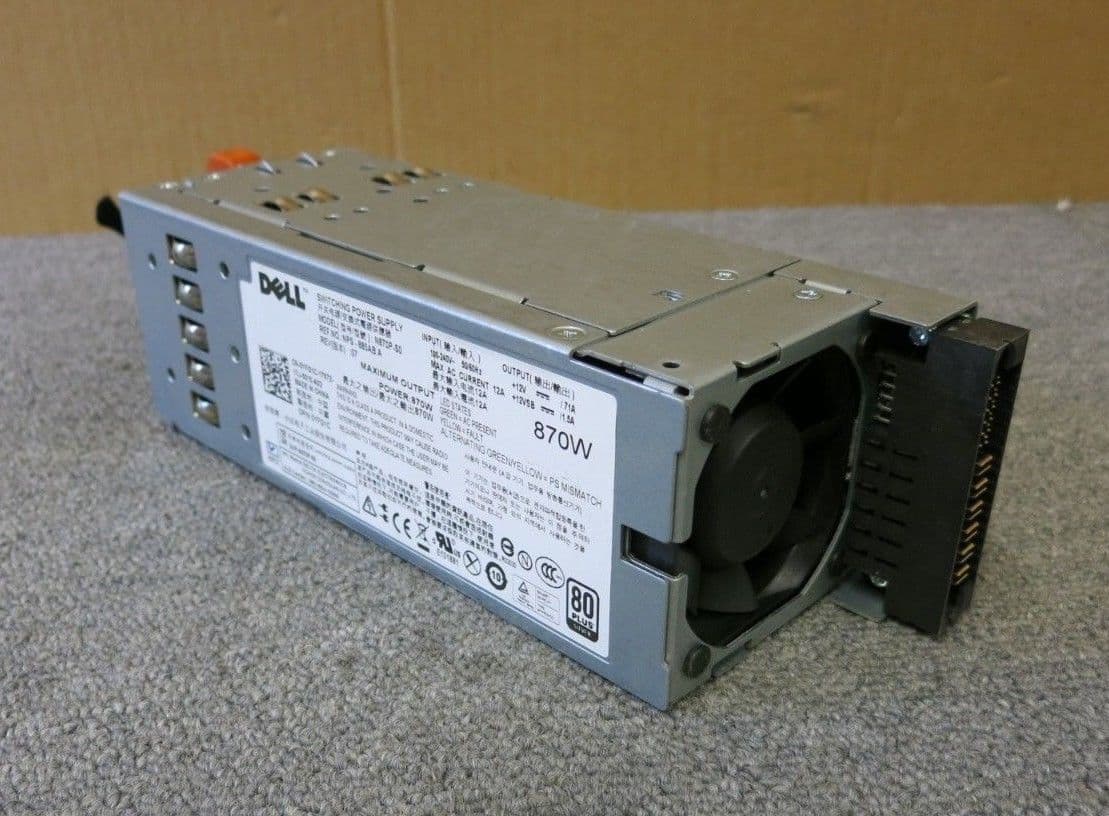Dell 0YFG1C YFG1C PowerEdge R710 Redundant Server Hot Swap Power Supply