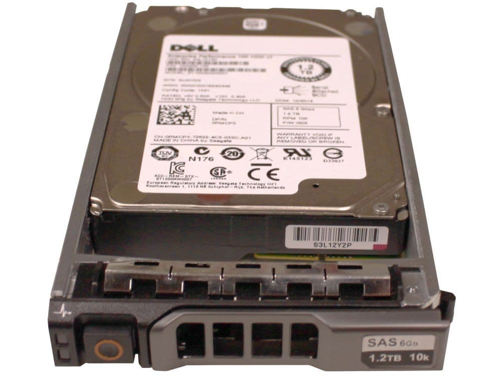 Hard Disk Server Usato Dell RMCP3 1.2TB 10K SAS 2.5 6G HDD Seagate ST1200MM0007 Ha Hard Disk Enterprise 2.5 Sas 6gb/s