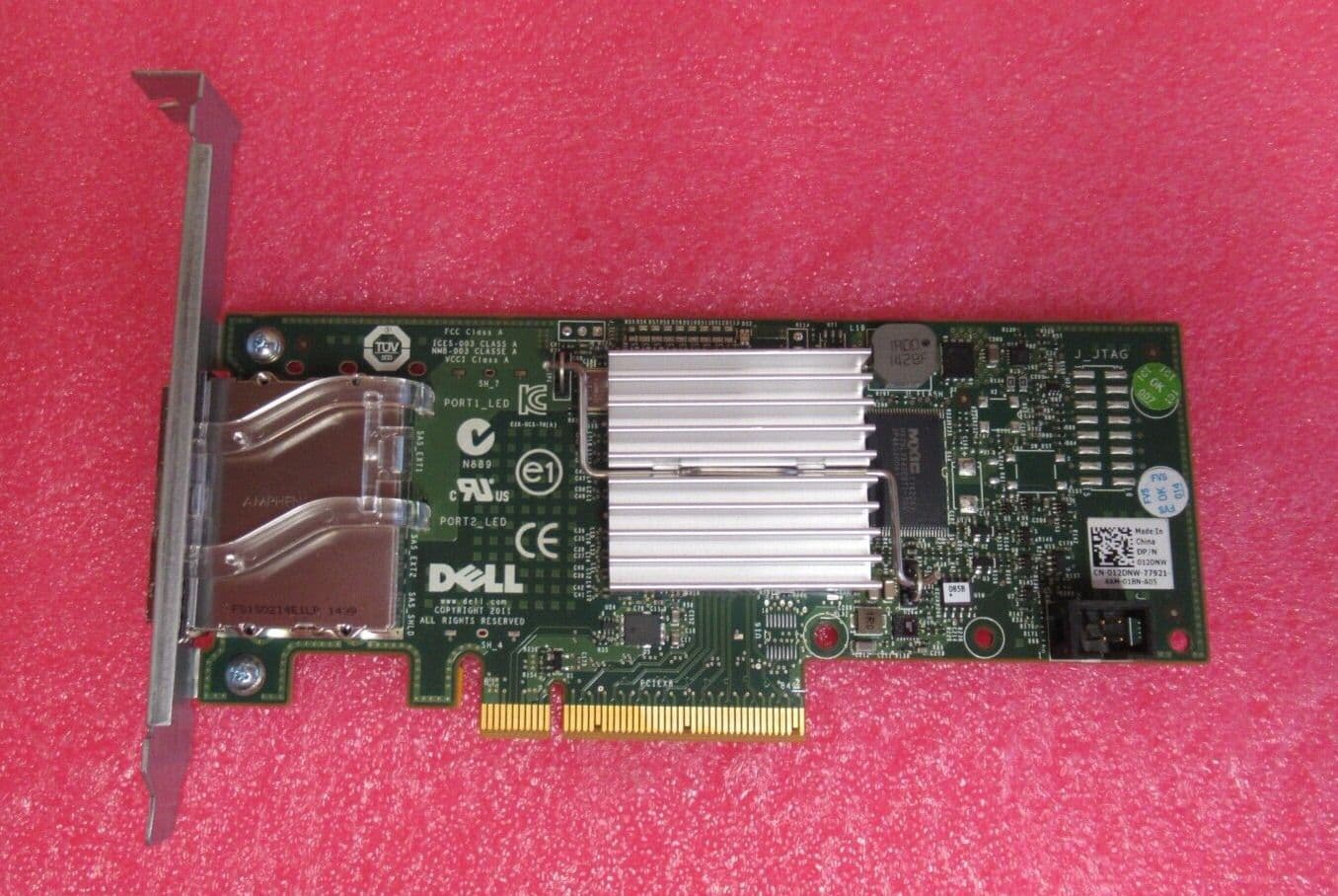 N 100 Intel Scheda HBA Dell H200E (LSI 9200-8E) SAS/SATA PCI-E ...