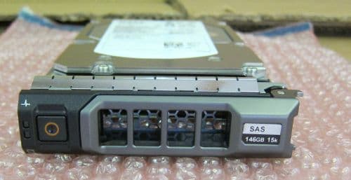 Dell 146gb 15k SAS 15k Hard Drive 3.5" with Hot Plug XX518 PowerEdge PowerVault