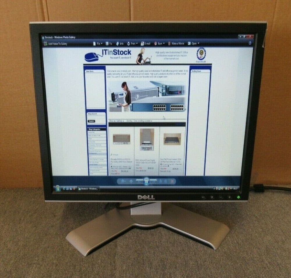 Dell 1707FPC GU623 UltraSharp Black & Silver 17