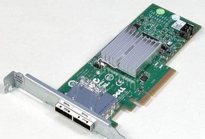 Dell 2-PORT 6GB/S SAS Storage Controller PCI-E HBA pn 12DNW for PowerEdge