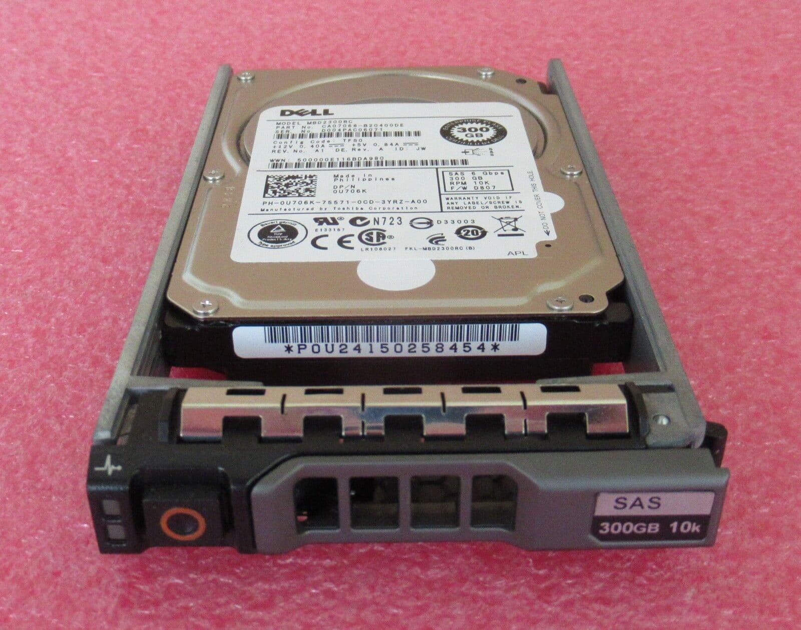Cisco 58-0160-01 1,2TB 6G 10K SFF 2,5" Disco Rigido SAS - Foto 5