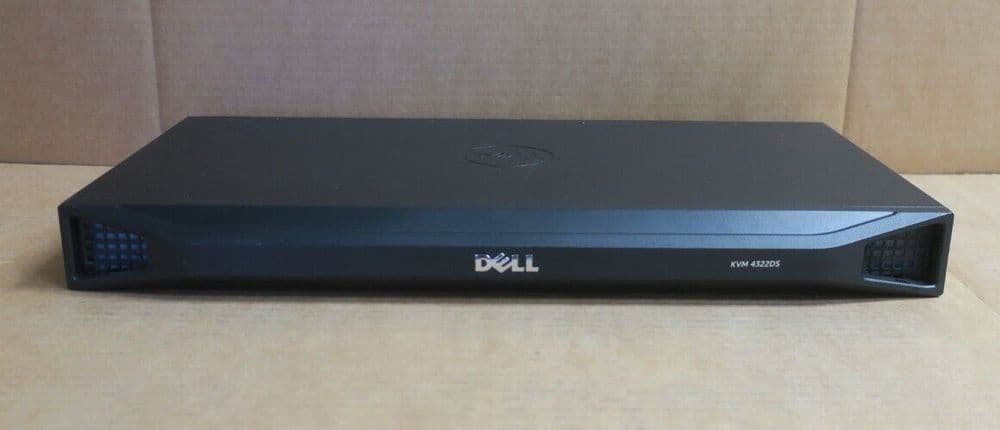 Dell 4322DS 32x RJ45 Ports 1U Rack Mount KVM Remote Console Switch - F4W28