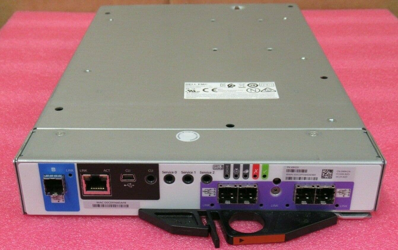 Dell 49H29 Powervault ME4012 ME4024 SAS 12gbps 4 Port Type B FC RAID