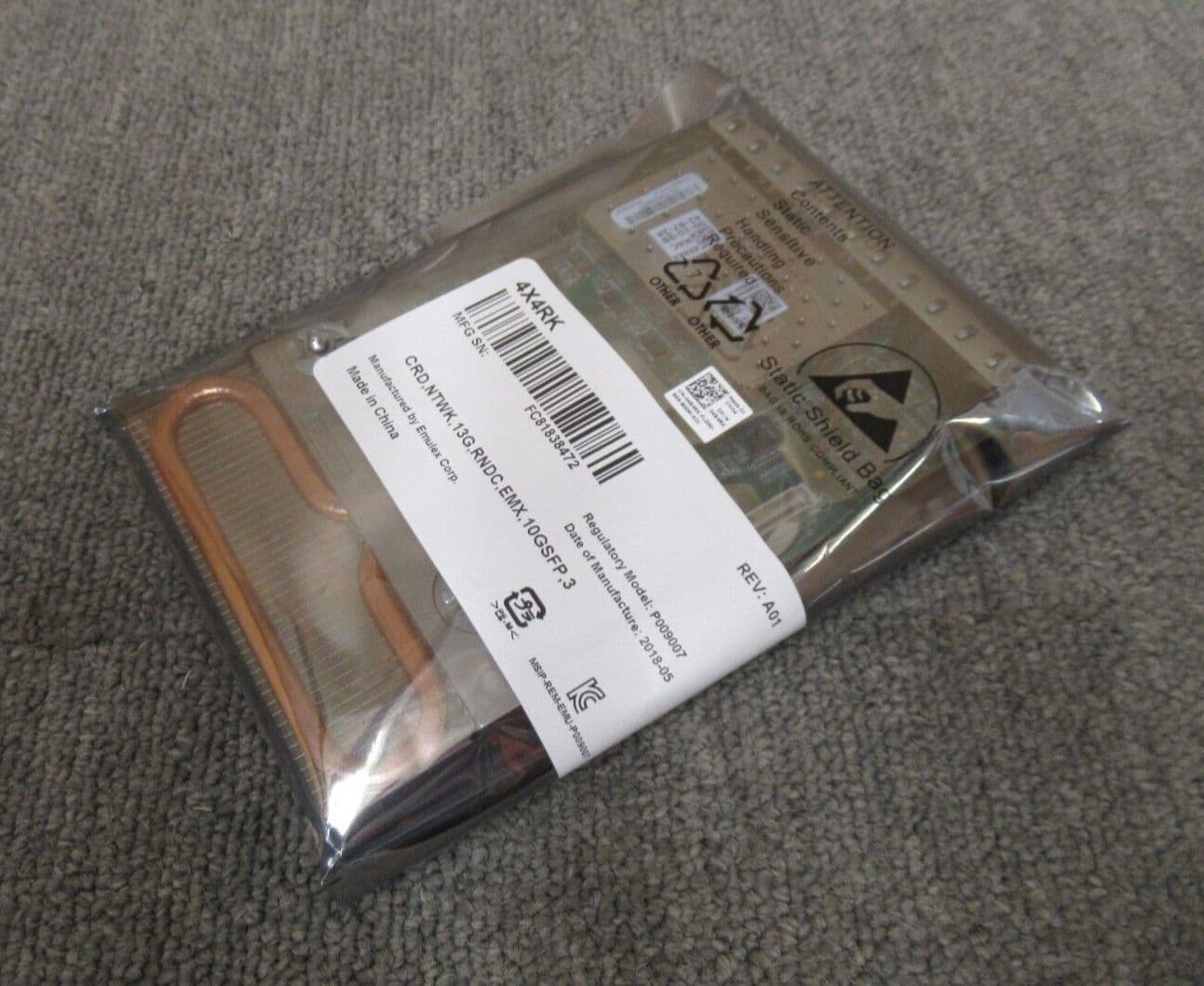 Dell 4X4RK PowerEdge R630 R730 R730XD R930 QuadPorts SFP Network