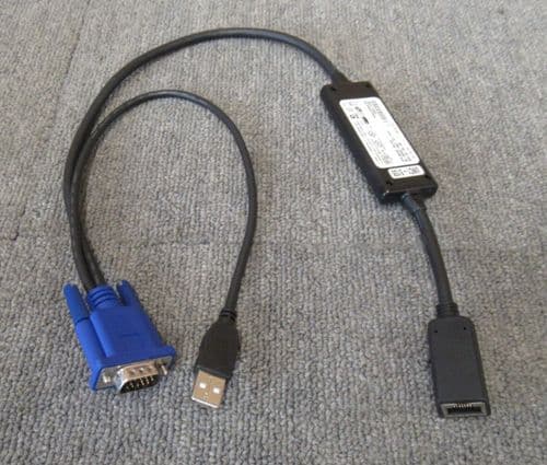 Dell 520-294-003 K9446 0K9446 USB KVM Switch System Interface Pod Adapter Cable