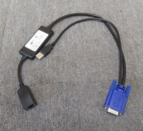 Dell 520-538-503 9X2P9 09X2P9 USB KVM Switch System Interface Pod Adapter Cable