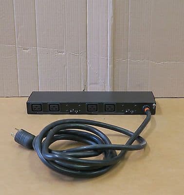 Dell 6031 4 Port Outlet Rack Cabinet Rapid Power Power Distribution Unit - J542N