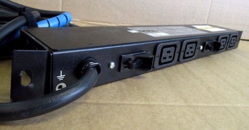 Dell 6032 4 Port 0U 1U Rack Cabinet 1 Phase PDU Power Distribution Unit - K562N