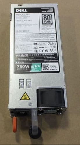Dell 750W 80 Plus HS Power Supply PSU V1YJ6 0V1YJ6 PowerEdge R530 R630 R730 T630