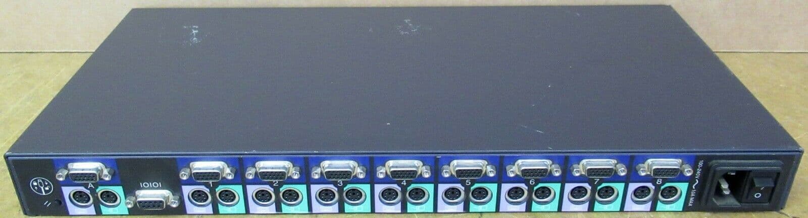 Dell - 8 Port KVM Rack Mountable Without Bracket PS/2 VGA Switch 19VYX ...