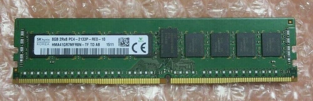 Dell 8GB 2RX8 DDR4-2133 PC4-17000 ECC 288-Pin Server Memory RAM