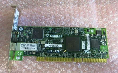 Dell 8W916 LP982 Emulex 2GB Single Port PCI-X Fibre Channel Card