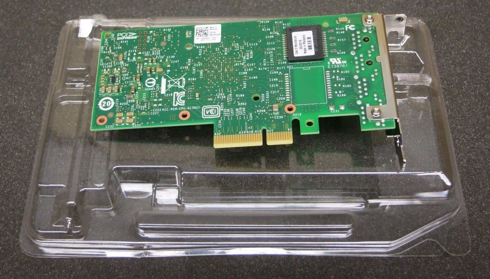 Dell 8WWC9 Intel I350T2 DualPort 1GB 1000BASET PCIE Low Profile