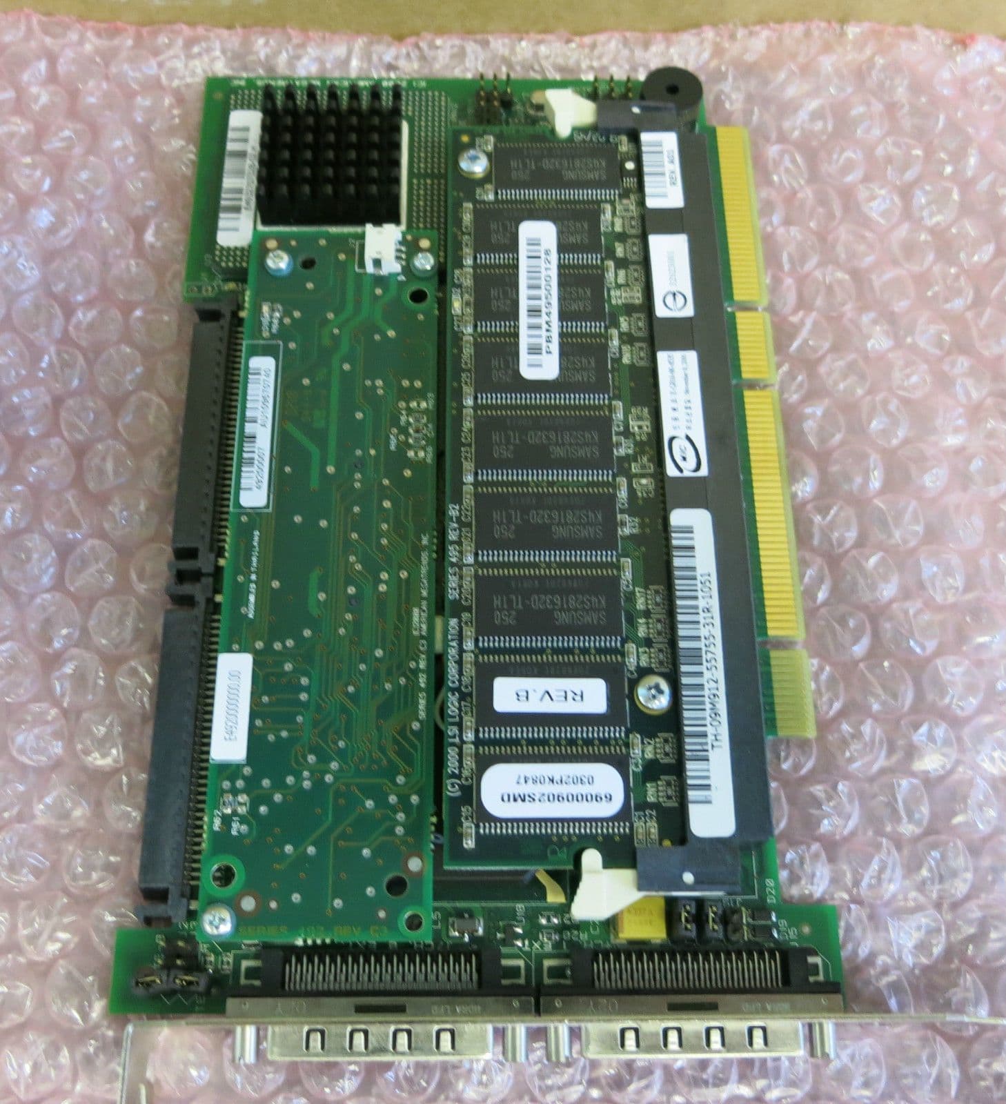 Dell 9M912 / P4930704 Perc 3 DC Expandable Raid Controller SCSI Card 128MB