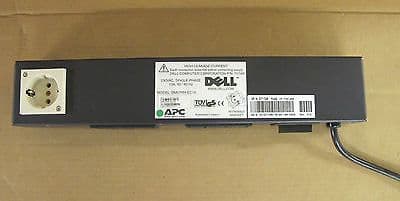 DELL APC DM07RM-EC16 230VAC PDU 7174R 13A 6-Port Kettle Sockets 50/60Hz