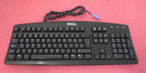 Dell AQ6-7D20 5N292 PS/2 Wired Black 104-key UK QWERTY Standard Keyboard (1)
