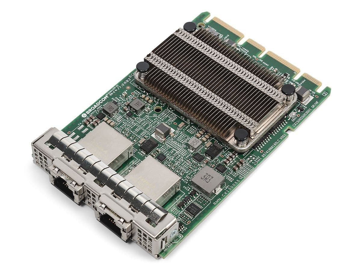 Dell Broadcom 57416 Dual Port RJ-45 10G OCP3 0 NIC Network Card RN1M5 0RN1M