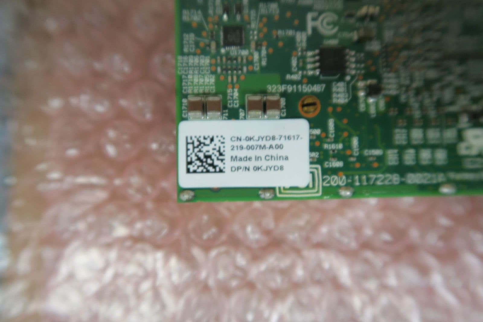 KJYD8 DELL Broadcom Ll 57711 Dual Port PCI-E Sfp , 10gb, Gigabit Network Card For R910 - Foto 3