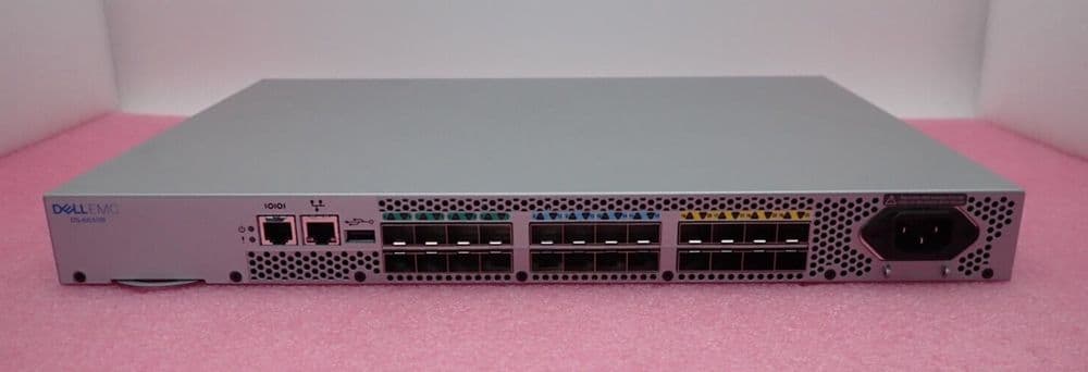 Dell G610 Computer Dell Brocade G610 DS-6610B 24x 32Gb SFP 8-Active FC Switch EM-G610-8-32G-0