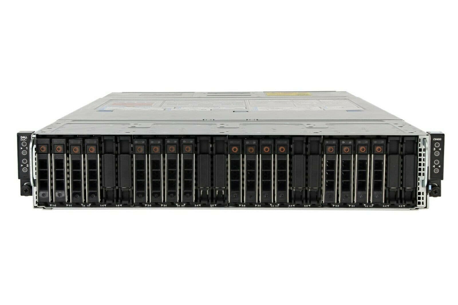 Dell PowerEdge C6400 Serveur Complet - 12 Baies LFF + 4 Noeuds C6420 - 8x Xeon Gold 5118, 256 Go RAM