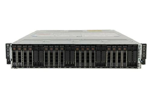 Dell C6400 24-Bay 2U Chassis+ 4x C6420 Node 8x Gold 6130 256GB Ram 16x 2.4TB HDD