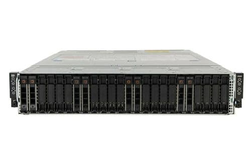 Dell C6400 24-Bay 2U Chassis+4x C6420 Node 8x Gold 6130 256GB Ram 8x 1.92TB SSD