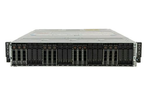 Dell C6400 + 4x C6420 w/ 2x 20C Gold 6138 128GB Ram 8.72TB Storage Node Server