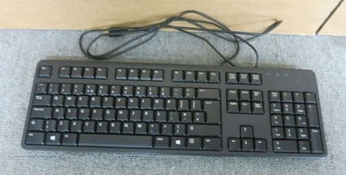 DELL C643N / KB212-B New Boxed Black USB UK Keyboard