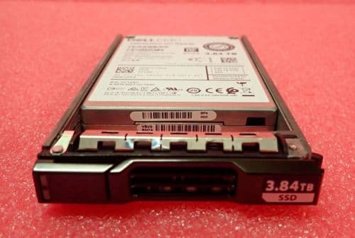 Dell Compellent 3.84TB 2.5" SAS 12G TLC RI SSD WUSTR1538ASS200 TT26V in caddy
