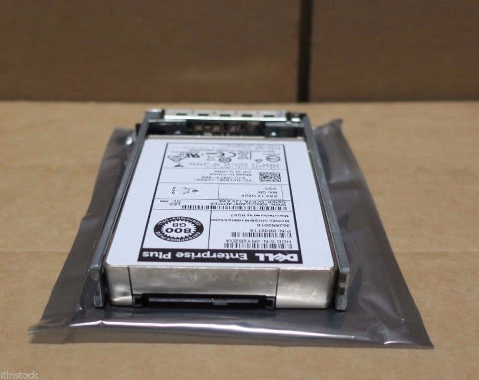 Hitachi Global 800gb MLC SAS III 2.5 In HUSMM1680ASS200 For Sale Online - Foto 2