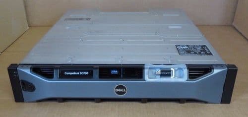 Dell Compellent SC200 5.4TB 12x 450GB 15K 2x SC2 EMM 2x PSU Expansion Enclosure