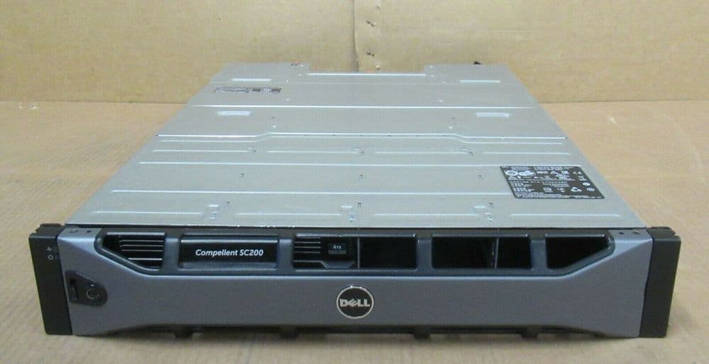 Dell Compellent SC200 6x 4TB SAS 7.2K HDD Dual EMM 2 x PSU Expansion Enclosure