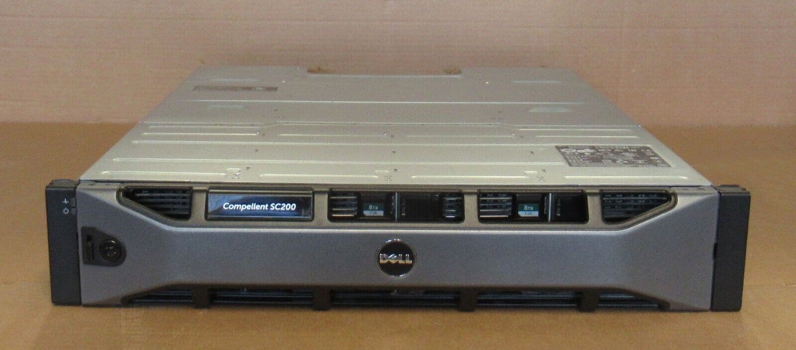 Dell Compellent SC200 96TB 12x 8TB SAS 12G 7 2K HDD 2 x PSU Expansion