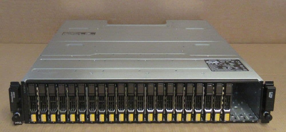 Dell Compellent SC220 37 8TB 12G SAS HDD Expansion Enclosure 2x SC2 Modules