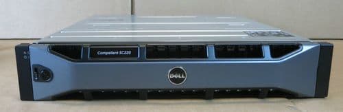 Dell Compellent SC220 7.2TB 24x 300GB 15K 2x 700w PSU 2x SC2 EMM Expan Enclosure