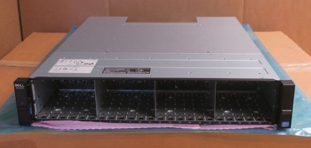 Dell Compellent SC4020 Storage Array 24x 2 5